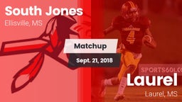 Matchup: South Jones High vs. Laurel  2018