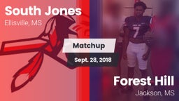 Matchup: South Jones High vs. Forest Hill  2018