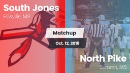 Matchup: South Jones High vs. North Pike  2018