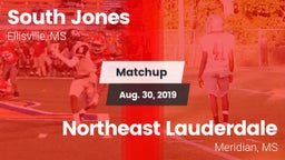 Matchup: South Jones High vs. Northeast Lauderdale  2019