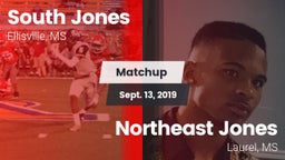Matchup: South Jones High vs. Northeast Jones  2019