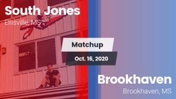 Matchup: South Jones High vs. Brookhaven  2020