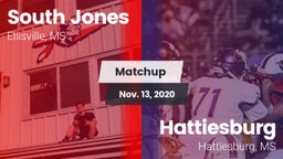 Matchup: South Jones High vs. Hattiesburg  2020
