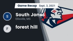 Recap: South Jones  vs. forest hill  2021