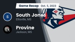 Recap: South Jones  vs. Provine  2023