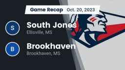 Recap: South Jones  vs. Brookhaven  2023