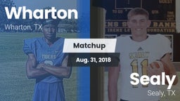 Matchup: Wharton  vs. Sealy  2018