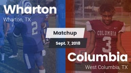 Matchup: Wharton  vs. Columbia  2018