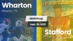 Matchup: Wharton  vs. Stafford  2020