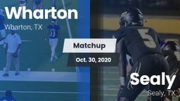 Matchup: Wharton  vs. Sealy  2020