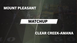 Matchup: Mount Pleasant vs. Clear Creek-Amana  2016