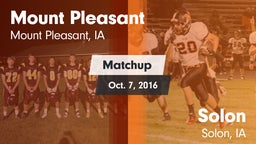 Matchup: Mount Pleasant vs. Solon  2016