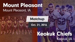 Matchup: Mount Pleasant vs. Keokuk Chiefs 2016