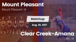 Matchup: Mount Pleasant vs. Clear Creek-Amana  2016