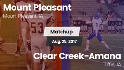 Matchup: Mount Pleasant vs. Clear Creek-Amana  2017