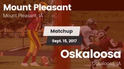 Matchup: Mount Pleasant vs. Oskaloosa  2017