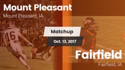 Matchup: Mount Pleasant vs. Fairfield  2017