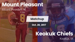 Matchup: Mount Pleasant vs. Keokuk Chiefs 2017