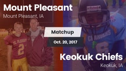 Matchup: Mount Pleasant vs. Keokuk Chiefs 2016