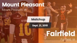 Matchup: Mount Pleasant vs. Fairfield  2018
