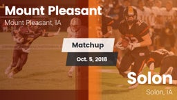 Matchup: Mount Pleasant vs. Solon  2018