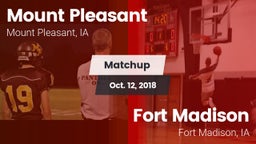 Matchup: Mount Pleasant vs. Fort Madison  2018