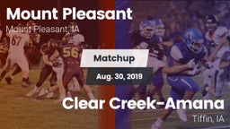 Matchup: Mount Pleasant vs. Clear Creek-Amana 2019