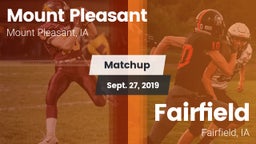 Matchup: Mount Pleasant vs. Fairfield  2019