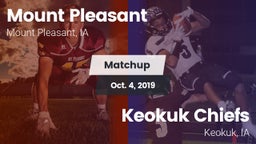 Matchup: Mount Pleasant vs. Keokuk Chiefs 2019