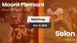 Matchup: Mount Pleasant vs. Solon  2019