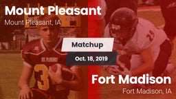 Matchup: Mount Pleasant vs. Fort Madison  2019