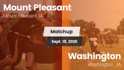 Matchup: Mount Pleasant vs. Washington  2020