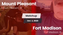 Matchup: Mount Pleasant vs. Fort Madison  2020
