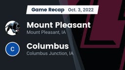 Recap: Mount Pleasant  vs. Columbus  2022