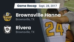 Recap: Brownsville Hanna  vs. Rivera  2017