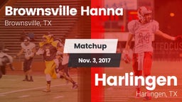 Matchup: Brownsville Hanna vs. Harlingen  2017