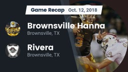 Recap: Brownsville Hanna  vs. Rivera  2018