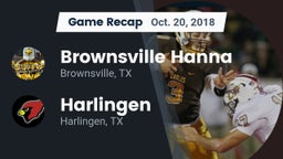 Recap: Brownsville Hanna  vs. Harlingen  2018