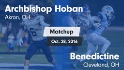 Matchup: Archbishop Hoban vs. Benedictine  2016