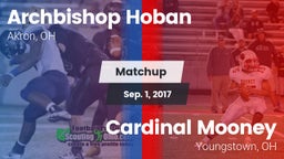 Matchup: Archbishop Hoban vs. Cardinal Mooney  2017