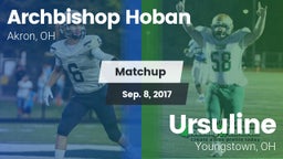 Matchup: Archbishop Hoban vs. Ursuline  2017