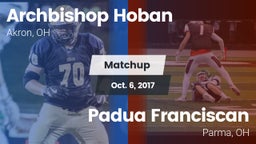 Matchup: Archbishop Hoban vs. Padua Franciscan  2017
