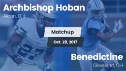 Matchup: Archbishop Hoban vs. Benedictine  2017