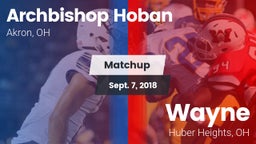 Matchup: Archbishop Hoban vs. Wayne  2018