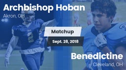 Matchup: Archbishop Hoban vs. Benedictine  2018