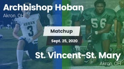 Matchup: Archbishop Hoban vs. St. Vincent-St. Mary  2020