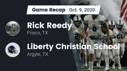 Recap: Rick Reedy  vs. Liberty Christian School  2020