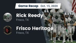 Recap: Rick Reedy  vs. Frisco Heritage  2020