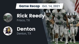 Recap: Rick Reedy  vs. Denton  2021