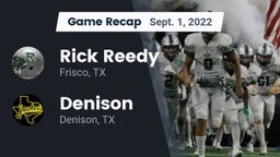 Recap: Rick Reedy  vs. Denison  2022